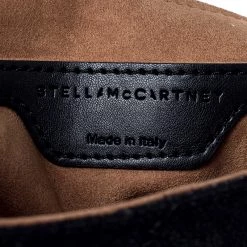 Stella McCartney Black Faux Leather Mini Beckett Shoulder Bag For Women 20 Stella McCartney Black Faux Leather Mini Beckett Shoulder Bag For Women -Stella McCartney Sales luxury women stella mccartney used handbags p235274 011