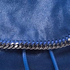Stella McCartney Blue Faux Leather Falabella Shaggy Backpack For Women -Stella McCartney Sales luxury women stella mccartney used handbags p238058 007