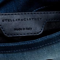 Stella McCartney Blue Eco Denim Falabella Shoulder Bag For Women -Stella McCartney Sales luxury women stella mccartney used handbags p238943 009
