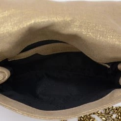 Stella McCartney Gold Falabella Shaggy Deer Crossbody Bag For Women -Stella McCartney Sales luxury women stella mccartney used handbags p23897 011