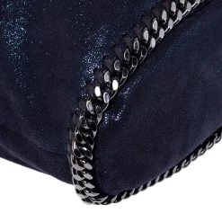 Stella McCartney Midnight Blue Faux Leather Falabella Backpack For Women 25 Stella McCartney Midnight Blue Faux Leather Falabella Backpack For Women -Stella McCartney Sales luxury women stella mccartney used handbags p243361 008