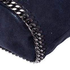 Stella McCartney Midnight Blue Faux Leather Falabella Backpack For Women 24 Stella McCartney Midnight Blue Faux Leather Falabella Backpack For Women -Stella McCartney Sales luxury women stella mccartney used handbags p243361 009