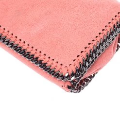 Stella McCartney Coral Faux Leather Falabella Flap Shoulder Bag For Women 25 Stella McCartney Coral Faux Leather Falabella Flap Shoulder Bag For Women -Stella McCartney Sales luxury women stella mccartney used handbags p246629 002