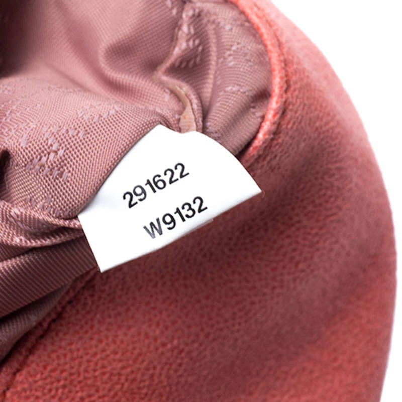 Stella McCartney Coral Faux Leather Falabella Flap Shoulder Bag For Women 10 Stella McCartney Coral Faux Leather Falabella Flap Shoulder Bag For Women - Image 8