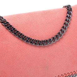 Stella McCartney Coral Faux Leather Falabella Flap Shoulder Bag For Women 18 Stella McCartney Coral Faux Leather Falabella Flap Shoulder Bag For Women -Stella McCartney Sales luxury women stella mccartney used handbags p246629 012