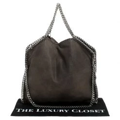 Stella McCartney Brown Faux Leather Small Falabella Tote For Women -Stella McCartney Sales luxury women stella mccartney used handbags p246749 004
