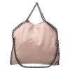 Stella McCartney Peach Faux Leather Small Falabella Tote For Women
