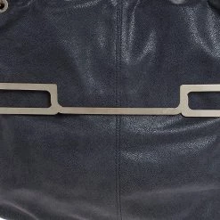 Stella McCartney Grey Faux Leather Bordered Shoulder Bag For Women 17 Stella McCartney Grey Faux Leather Bordered Shoulder Bag For Women -Stella McCartney Sales luxury women stella mccartney used handbags p249802 008