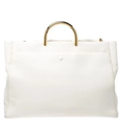 Stella McCartney Off White Leather Top Handle Bag For Women 18 Stella McCartney Off White Leather Top Handle Bag For Women -Stella McCartney Sales luxury women stella mccartney used handbags p251332 005