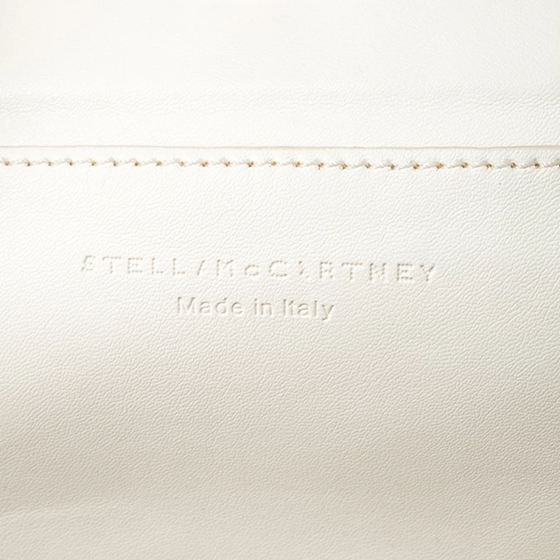 Stella McCartney Off White Leather Top Handle Bag For Women 11 Stella McCartney Off White Leather Top Handle Bag For Women - Image 9