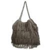 Stella McCartney Grey Faux Suede Falabella Fringed Tote For Women -Stella McCartney Sales luxury women stella mccartney used handbags p251352 001