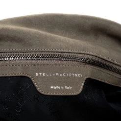 Stella McCartney Grey Faux Suede Falabella Fringed Tote For Women -Stella McCartney Sales luxury women stella mccartney used handbags p251352 007