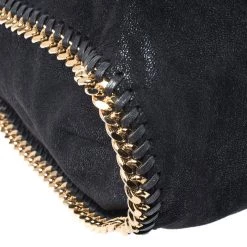 Stella McCartney Black Faux Leather Large Falabella Tote For Women 22 Stella McCartney Black Faux Leather Large Falabella Tote For Women -Stella McCartney Sales luxury women stella mccartney used handbags p253271 007