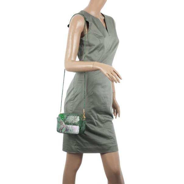 Stella McCartney Green Waverly Small Cross Body Bag For Women 4 Stella McCartney Green Waverly Small Cross Body Bag For Women - Image 2