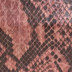 Stella McCartney Pink/Black Faux Python Leather Lucia Clutch For Women -Stella McCartney Sales luxury women stella mccartney used handbags p259015 007