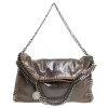 Stella McCartney Metallic Grey Python Faux Leather Small Falabella Tote For Women 1 Stella McCartney Metallic Grey Python Faux Leather Small Falabella Tote For Women -Stella McCartney Sales luxury women stella mccartney used handbags p260947 009