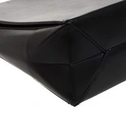 Stella McCartney Black Leather Round Zip Shoulder Bag For Women -Stella McCartney Sales luxury women stella mccartney used handbags p261615 005