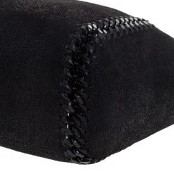 Stella McCartney Black/Brown Faux Leather Mini Fallabella Reversible Tote For Women 23 Stella McCartney Black/Brown Faux Leather Mini Fallabella Reversible Tote For Women -Stella McCartney Sales luxury women stella mccartney used handbags p261669 003