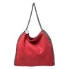 Stella McCartney Red Faux Leather Small Falabella Tote For Women -Stella McCartney Sales luxury women stella mccartney used handbags p262575 007
