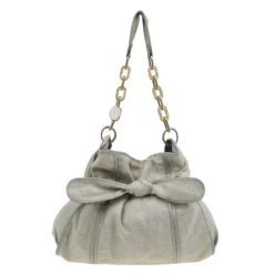 Stella McCartney Metallic Gold Canvas Hobo For Women