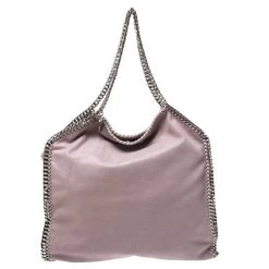 Stella McCartney Beige Faux Leather Large Falabella Tote For Women