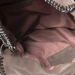 Stella McCartney Light Brown Faux Leather Falabella Bag For Women -Stella McCartney Sales luxury women stella mccartney used handbags p272515 002