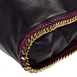 Stella McCartney Purple Faux Leather Falabella Shoulder Bag For Women -Stella McCartney Sales luxury women stella mccartney used handbags p272978 005