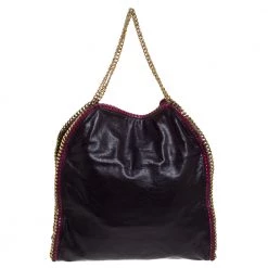 Stella McCartney Purple Faux Leather Falabella Shoulder Bag For Women -Stella McCartney Sales luxury women stella mccartney used handbags p272978 008