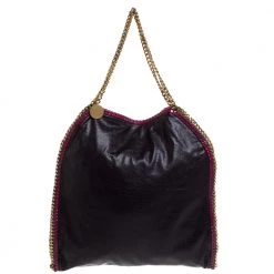 Stella McCartney Sales 52 Stella McCartney Purple Faux Leather Falabella Shoulder Bag For Women