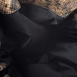 Stella McCartney Beige Faux Python Embossed Leather Falabella Tote For Women -Stella McCartney Sales luxury women stella mccartney used handbags p276488 012