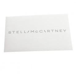 Stella McCartney Beige/Black Woven Raffia And Leather Logo Tote For Women -Stella McCartney Sales luxury women stella mccartney used handbags p280548 011