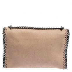 Stella McCartney Blush Pink Faux Leather Falabella Shoulder Bag For Women -Stella McCartney Sales luxury women stella mccartney used handbags p285676 007