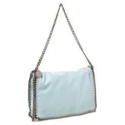 Stella McCartney Lime Green Faux Leather Falabella Flap Shoulder Bag For Women -Stella McCartney Sales luxury women stella mccartney used handbags p287617 006