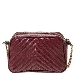 Stella McCartney Red Python Embossed Faux Leather Star Shoulder Bag For Women -Stella McCartney Sales luxury women stella mccartney used handbags p296736 1591616051 005