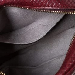 Stella McCartney Red Python Embossed Faux Leather Star Shoulder Bag For Women -Stella McCartney Sales luxury women stella mccartney used handbags p296736 1591616067 009