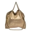 Stella McCartney Gold Faux Leather Small Falabella Tote For Women -Stella McCartney Sales luxury women stella mccartney used handbags p302397 011