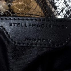Stella McCartney Multicolor Faux Python Embossed Leather Mini Falabella Tote For Women -Stella McCartney Sales luxury women stella mccartney used handbags p309004 012