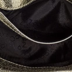 Stella McCartney Metallic Gold Faux Leather Falabella Flap Crossbody Bag For Women -Stella McCartney Sales luxury women stella mccartney used handbags p322899 005