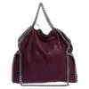 Stella McCartney Burgundy Faux Leather Small Falabella Tote For Women -Stella McCartney Sales luxury women stella mccartney used handbags p324851 001