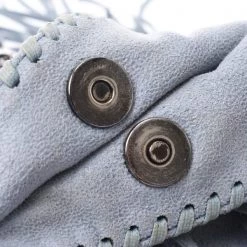 Stella McCartney Blue Fringe Leather Shoulder Bag For Women -Stella McCartney Sales luxury women stella mccartney used handbags p331516 010