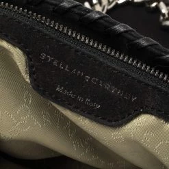 Stella McCartney Black Faux Leather Falabella Shoulder Bag For Women -Stella McCartney Sales luxury women stella mccartney used handbags p336006 002