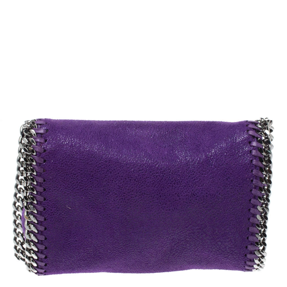 Stella McCartney Purple Faux Leather Mini Falabella Crossbody Bag For Women 6 Stella McCartney Purple Faux Leather Mini Falabella Crossbody Bag For Women - Image 4