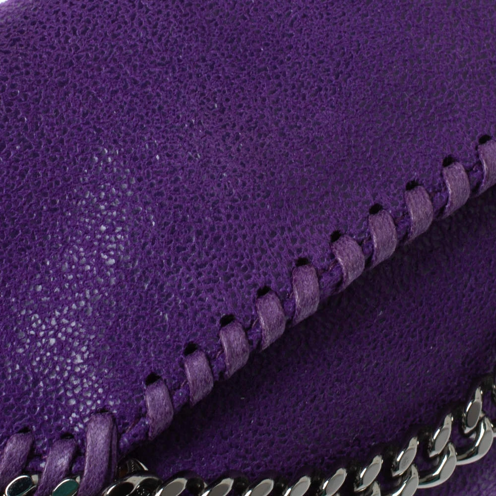 Stella McCartney Purple Faux Leather Mini Falabella Crossbody Bag For Women 7 Stella McCartney Purple Faux Leather Mini Falabella Crossbody Bag For Women - Image 5