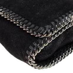 Stella McCartney Black Faux Leather Falabella Crossbody Bag For Women -Stella McCartney Sales luxury women stella mccartney used handbags p352535 010