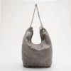 Stella McCartney Silver Woven Chain Detail Hobo For Women -Stella McCartney Sales luxury women stella mccartney used handbags p35562 001