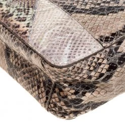 Stella McCartney Beige Python And Lizard Effect Faux Leather Crossbody Bag For Women -Stella McCartney Sales luxury women stella mccartney used handbags p362366 006