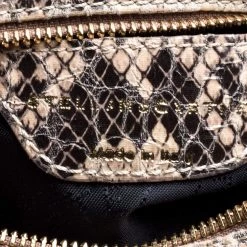 Stella McCartney Beige Python And Lizard Effect Faux Leather Crossbody Bag For Women -Stella McCartney Sales luxury women stella mccartney used handbags p362366 013