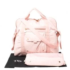 Stella McCartney Light Pink Nylon Fern Diaper Bag For Women -Stella McCartney Sales luxury women stella mccartney used handbags p366611 004