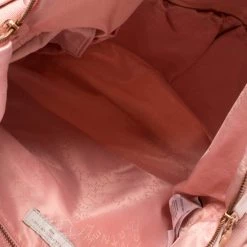 Stella McCartney Light Pink Nylon Fern Diaper Bag For Women -Stella McCartney Sales luxury women stella mccartney used handbags p366611 011