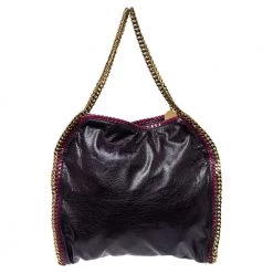 Stella McCartney Plum/Pink Faux Leather Small Falabella Tote For Women -Stella McCartney Sales luxury women stella mccartney used handbags p368205 006